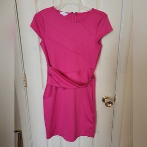 Venus Woman Fuchsia Stretch Bodycon Mini Dress 👗